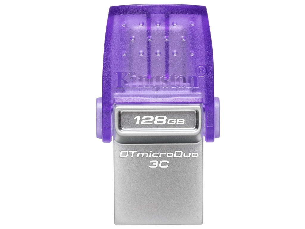 USB Stick KINGSTON DataTraveler microDuo 3C (128GB, 200MB/s, USB-A + USB-C, OTG)-5